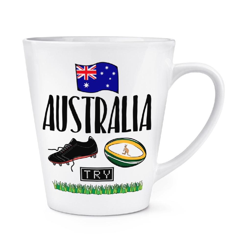 gift base Rugby Australia 12oz Latte Mug Cup