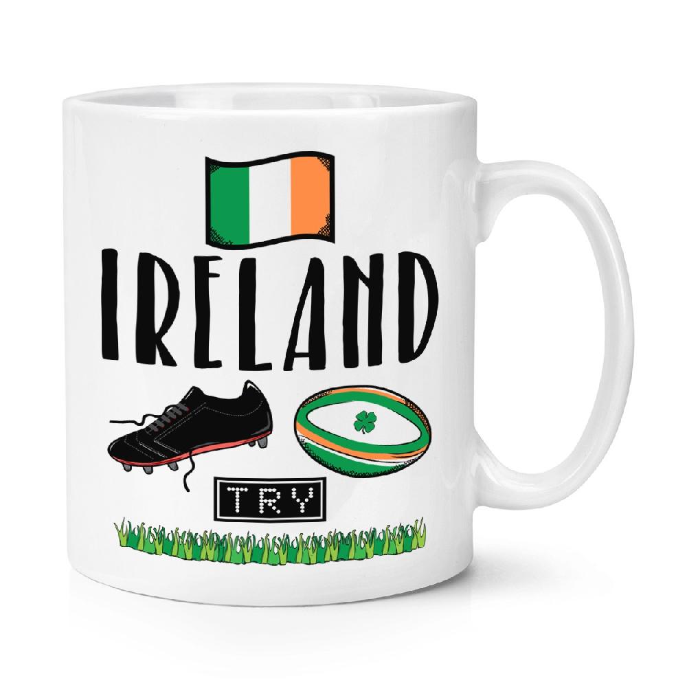 gift base Rugby Ireland 10oz Mug Cup