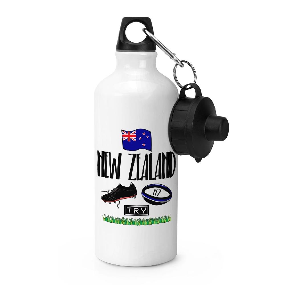 gift base Rugby New Zealand Sports Bottle