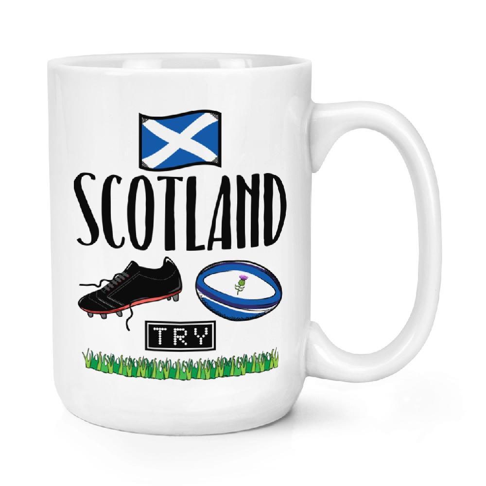 gift base Rugby Scotland 15oz Large Mug Cup