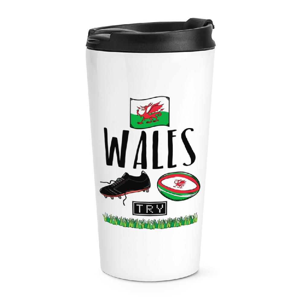 gift base Rugby Wales Travel Mug Cup