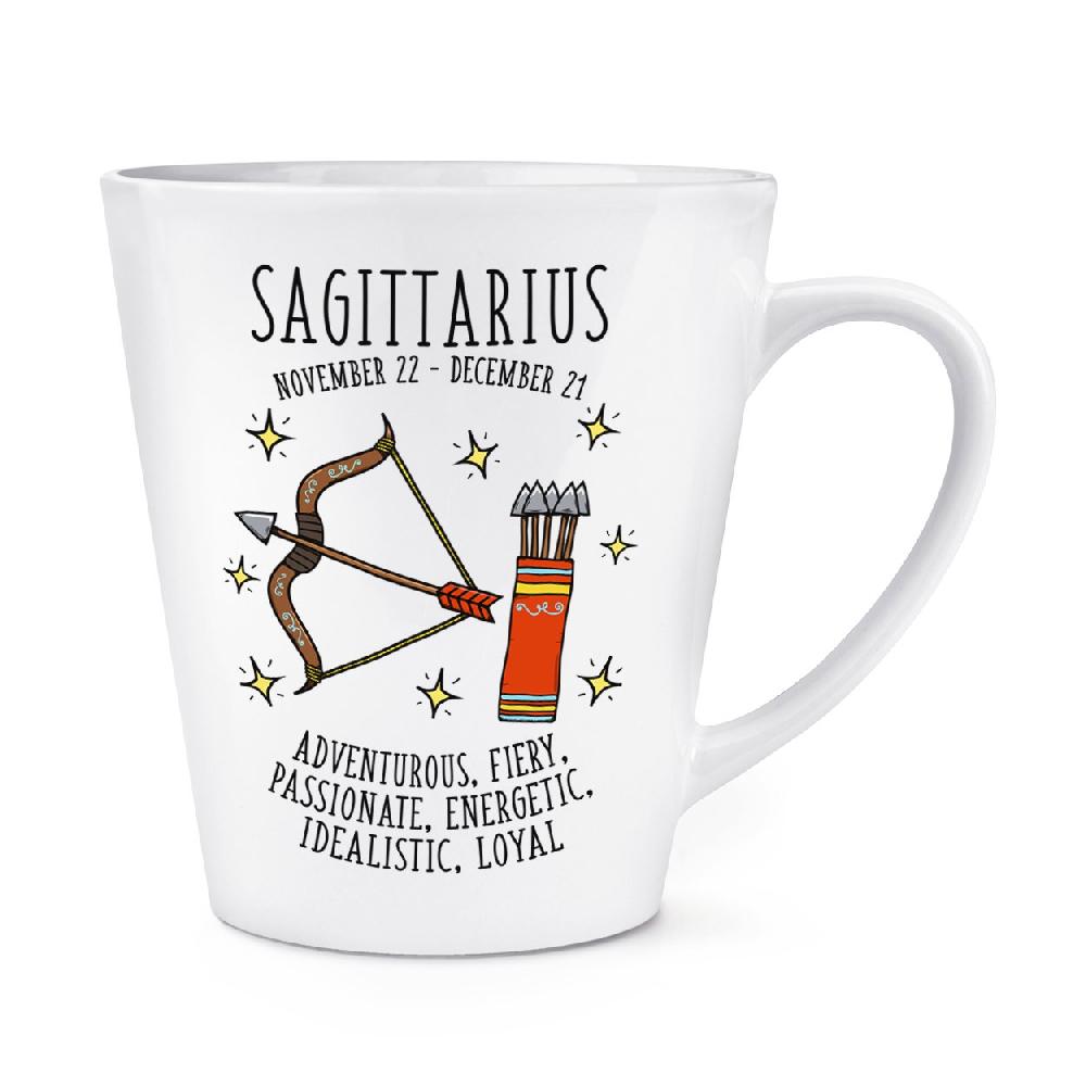 gift base Sagittarius Horoscope 12oz Latte Mug Cup