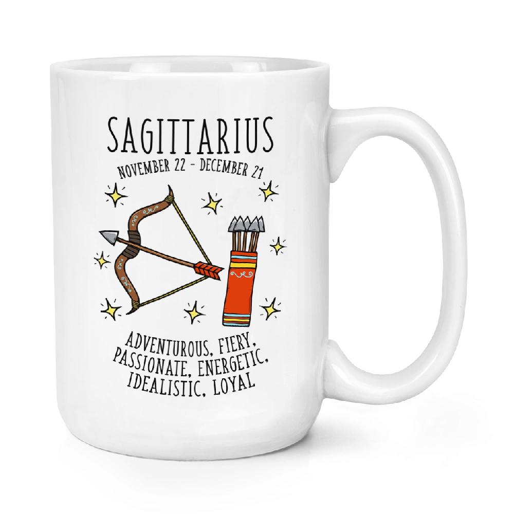 gift base Sagittarius Horoscope 15oz Large Mug Cup