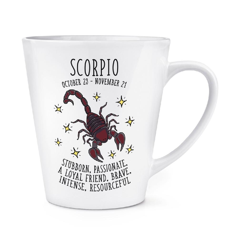 gift base Scorpio Horoscope 12oz Latte Mug Cup