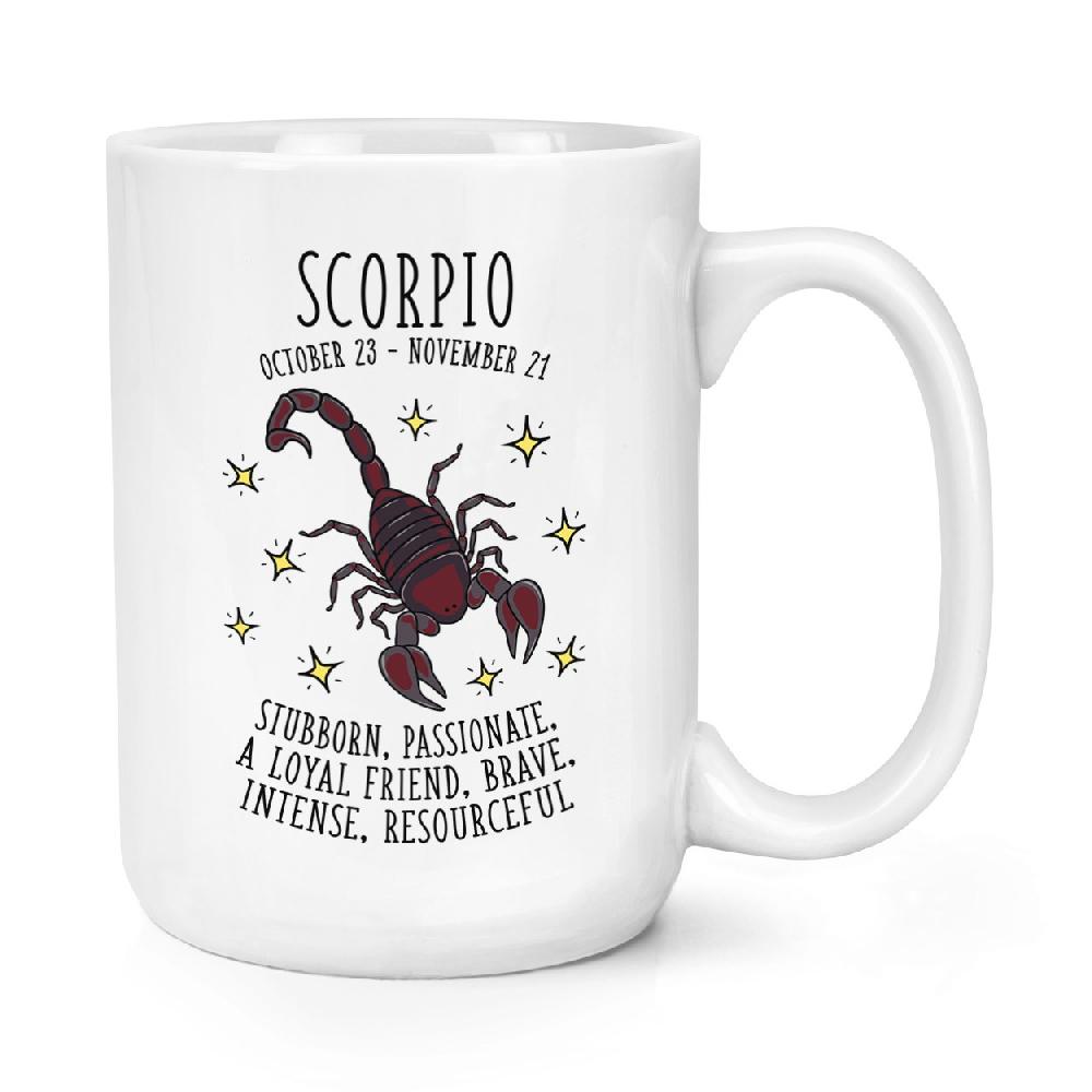 gift base Scorpio Horoscope 15oz Large Mug Cup