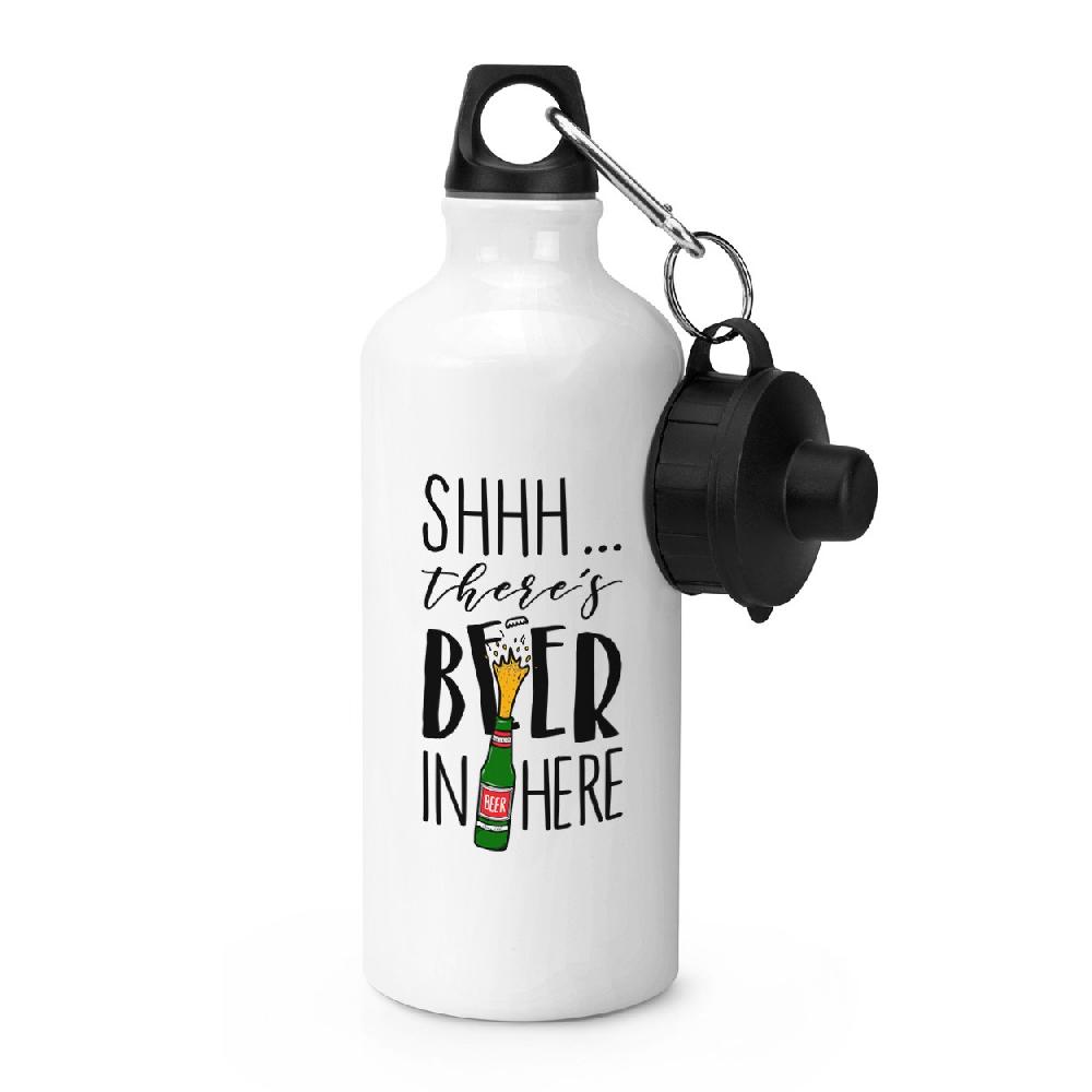 gift base Shhh There's Beer In Here Sports Bottle