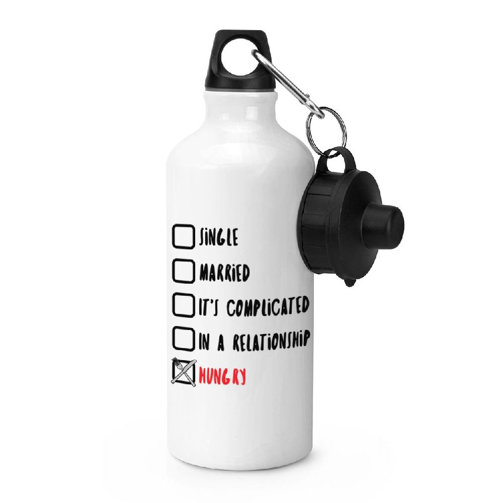gift base Single Married Hungry Sports Bottle