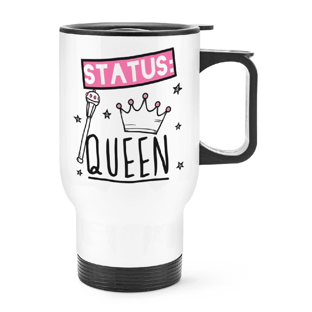 gift base Status Queen Travel Mug Cup With Handle
