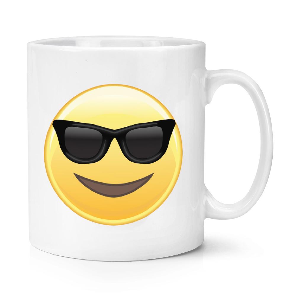 gift base Sunglasses Emoji 10oz Mug Cup