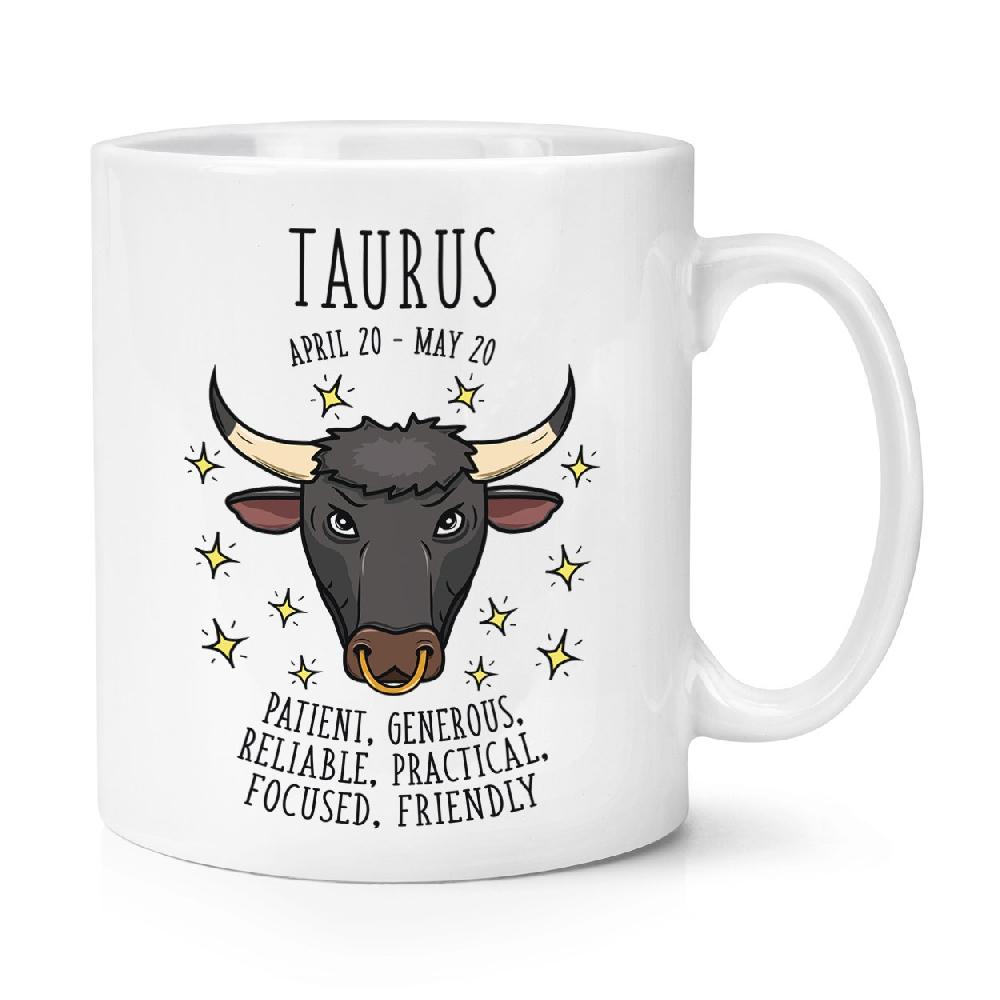 gift base Taurus Horoscope 10oz Mug Cup