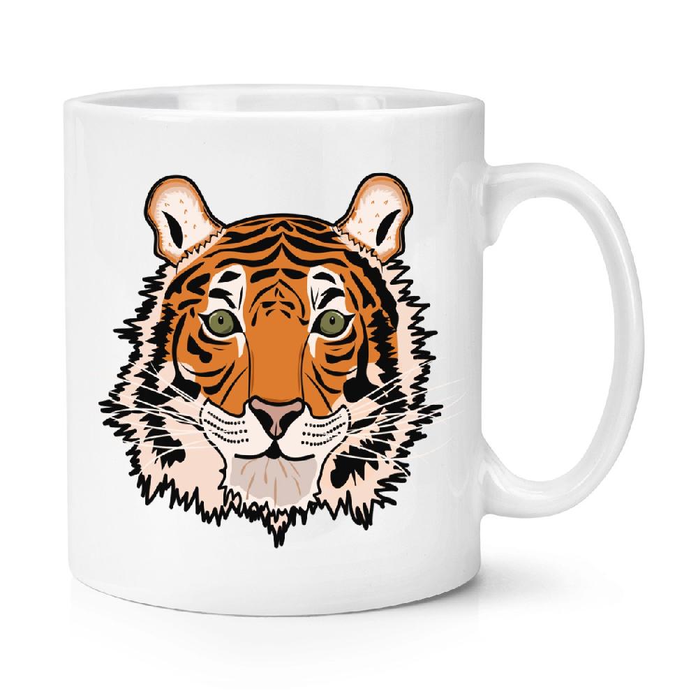gift base Tiger Face 10oz Mug Cup
