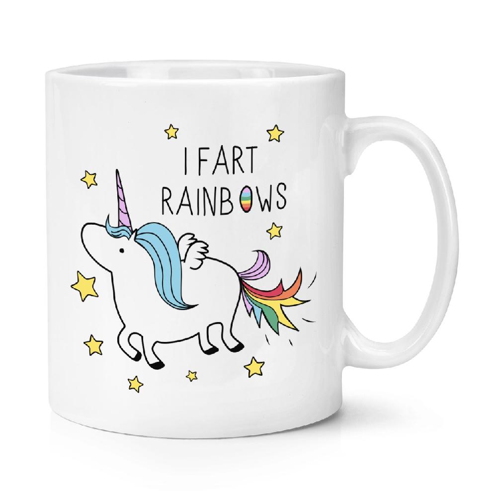 gift base Unicorn I Fart Rainbows 10oz Mug Cup