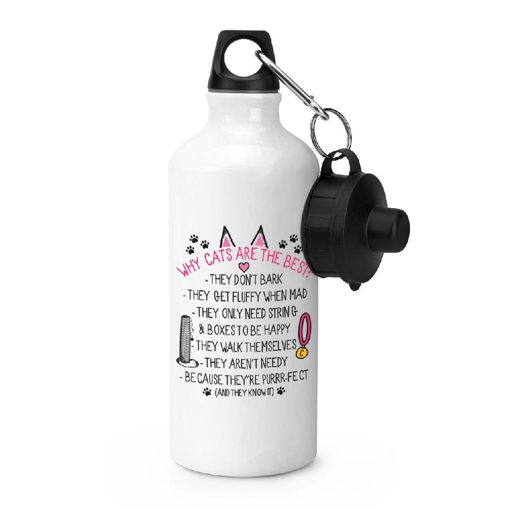 gift base Why Cats Are The Best Sports Bottle