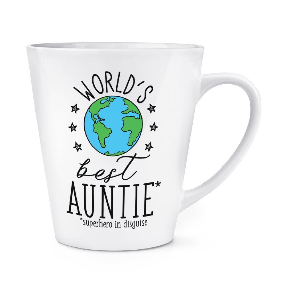 gift base World's Best Auntie 12oz Latte Mug Cup
