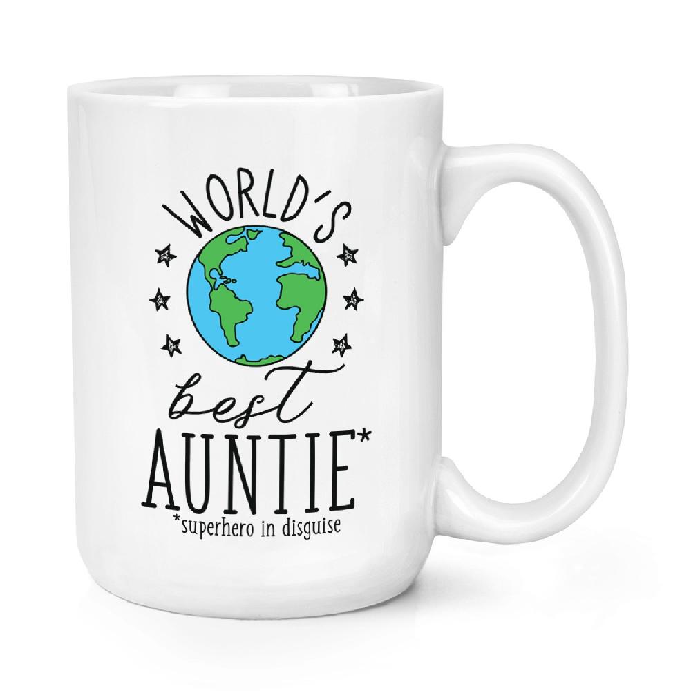 gift base World's Best Auntie 15oz Large Mug Cup