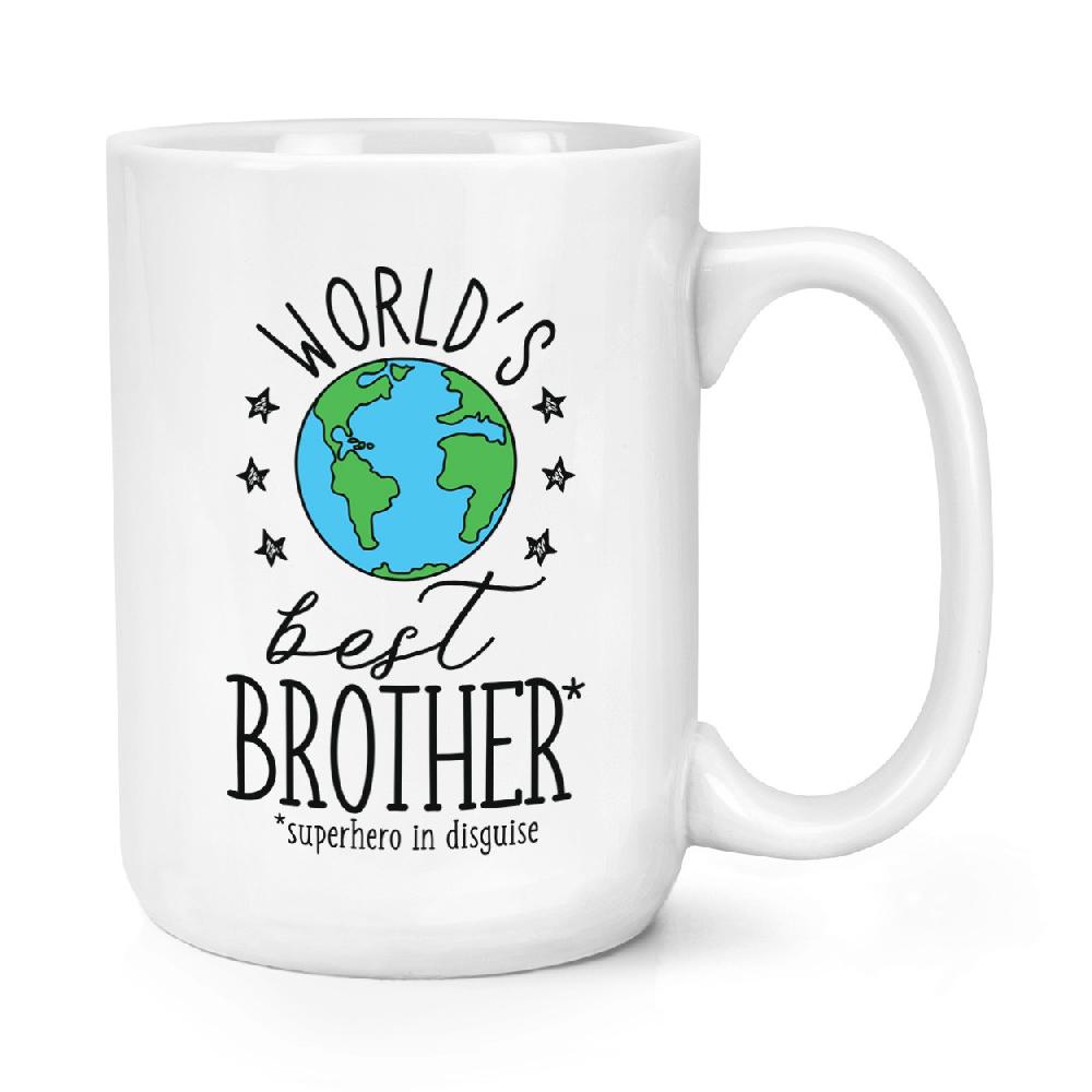 gift base World's Best Brother 15oz Large Mug Cup