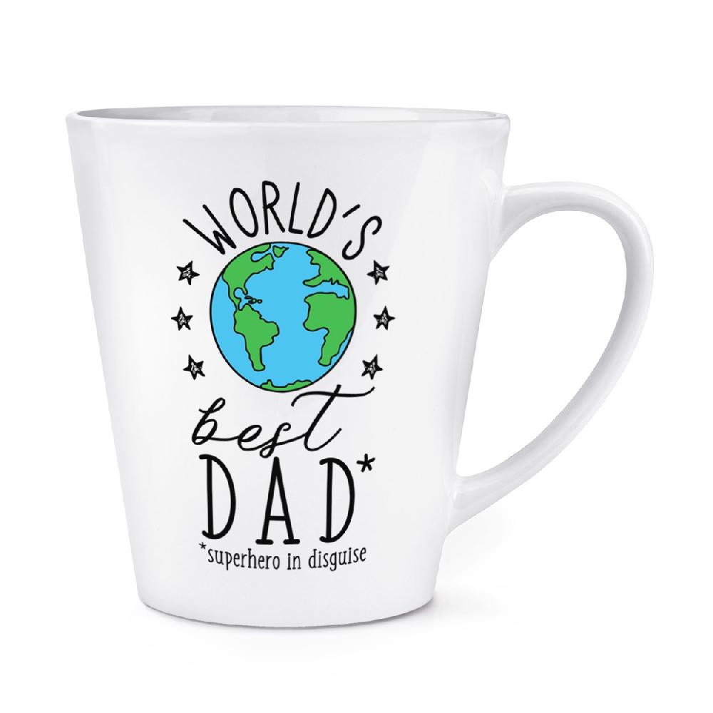 gift base World's Best Dad 12oz Latte Mug Cup