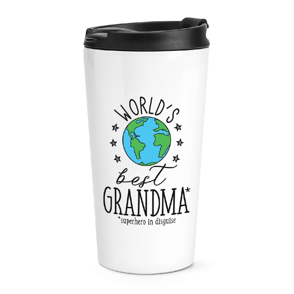 gift base World's Best Grandma Travel Mug Cup