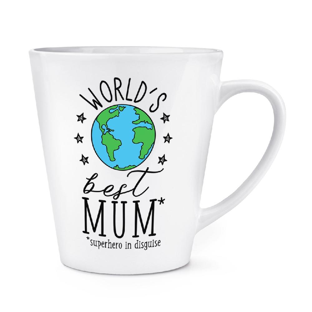 gift base World's Best Mum 12oz Latte Mug Cup