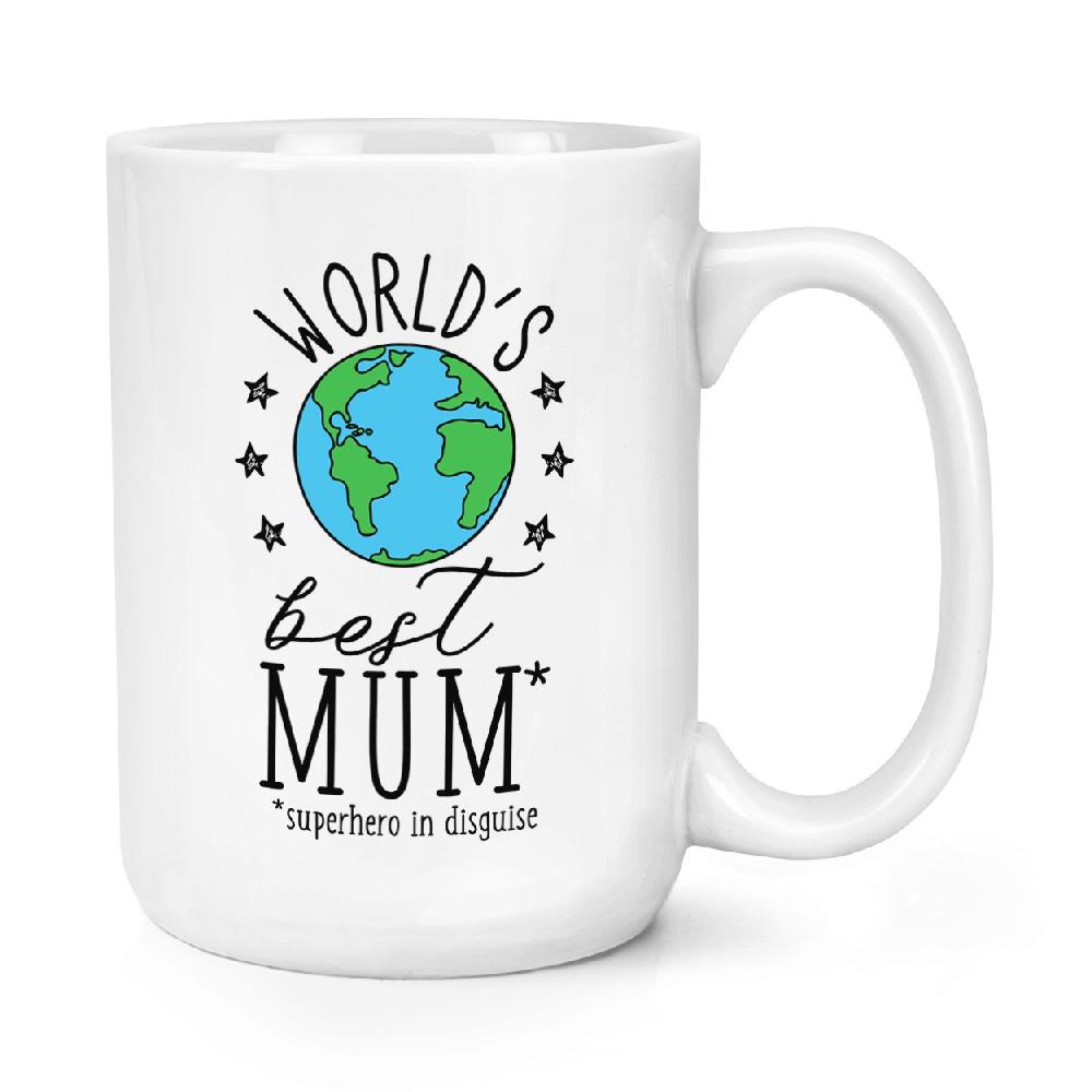 gift base World's Best Mum 15oz Large Mug Cup