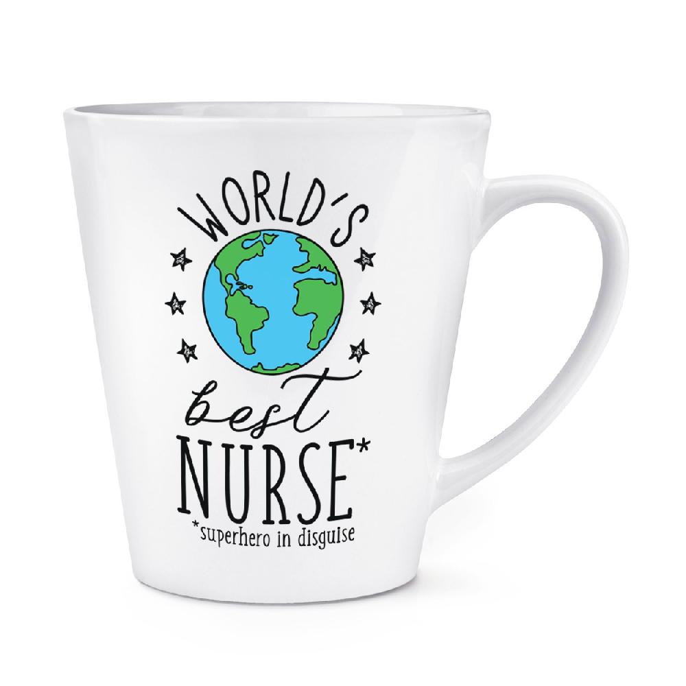 gift base World's Best Nurse 12oz Latte Mug Cup