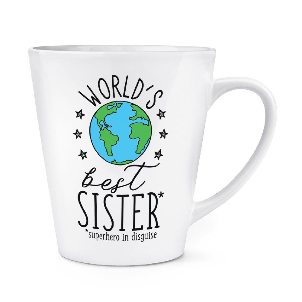 gift base World's Best Sister 12oz Latte Mug Cup