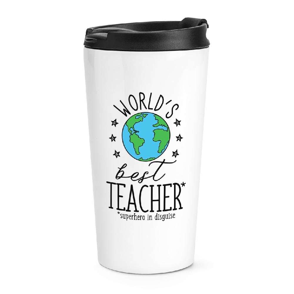 gift base World's Best Teacher Travel Mug Cup