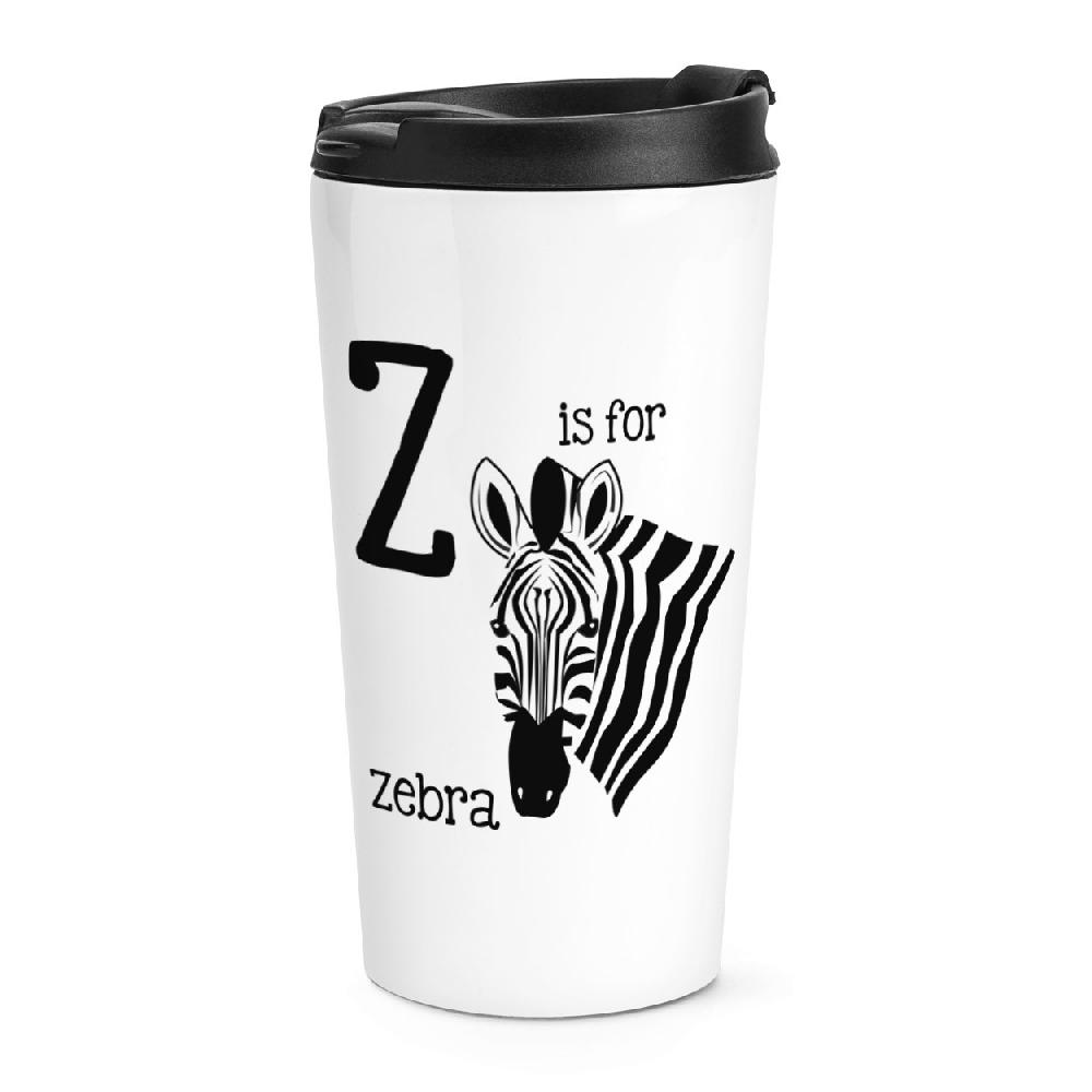 gift base Z Is For Zebra Travel Mug Cup
