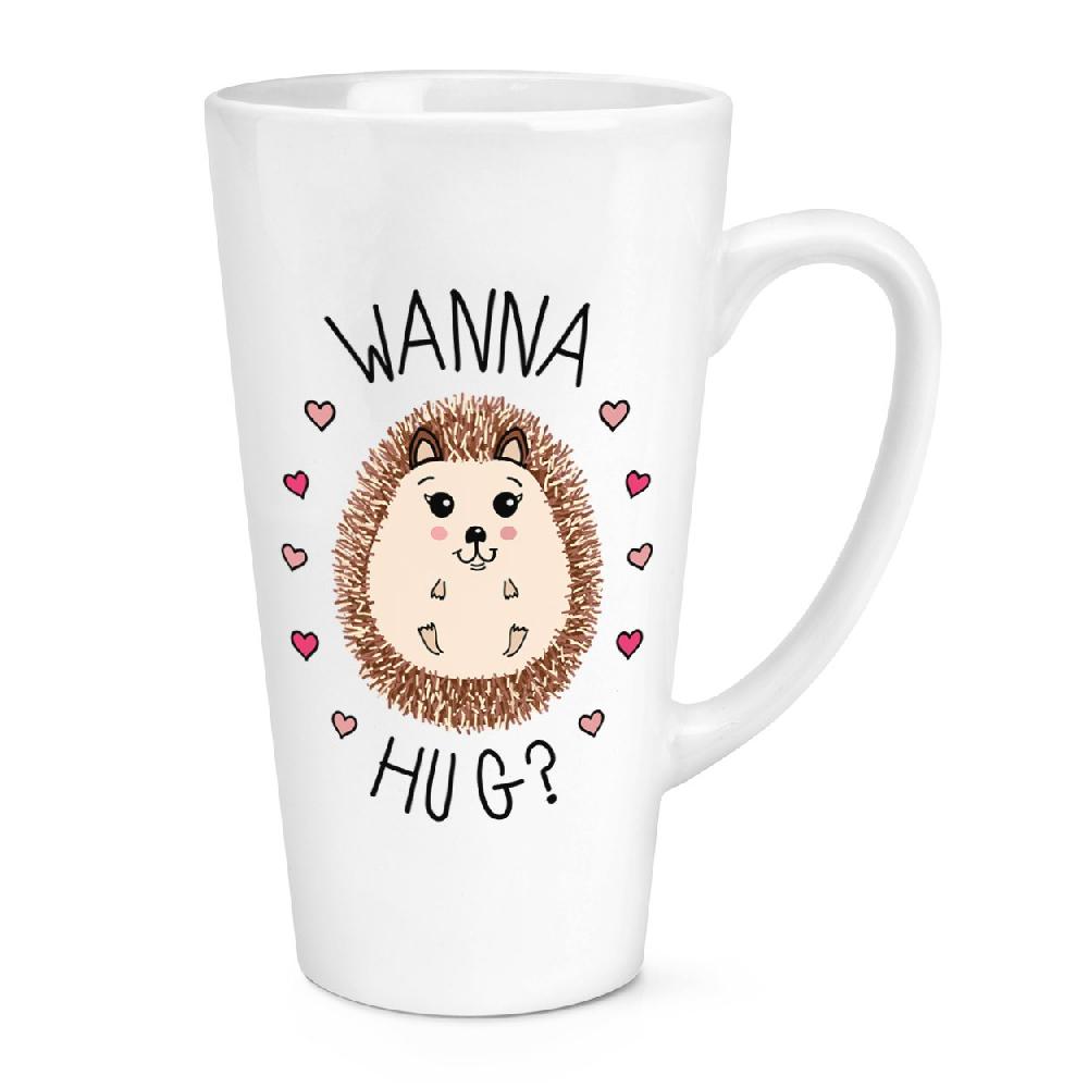gift base Hedgehog Wanna Hug 17oz Large Latte Mug Cup