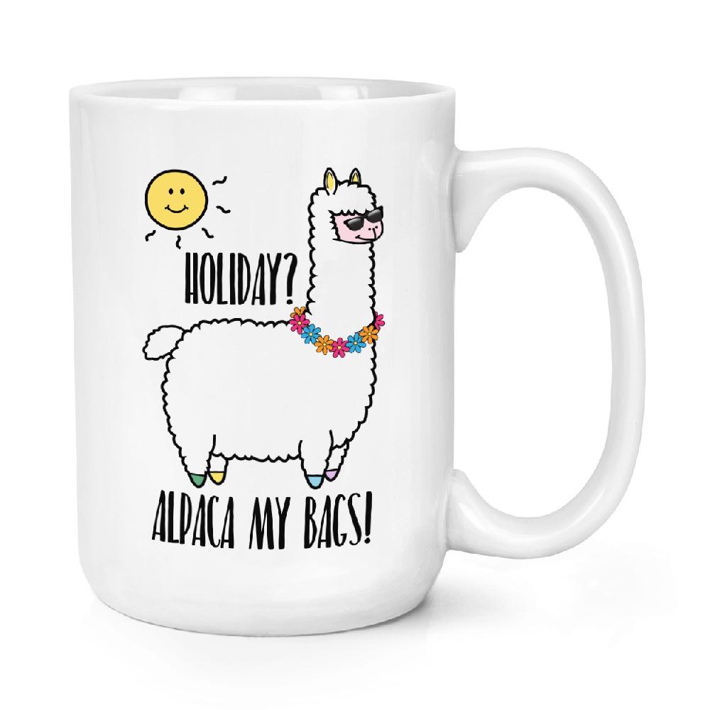 gift base Holiday Alpaca My Bags 15oz Large Mug Cup