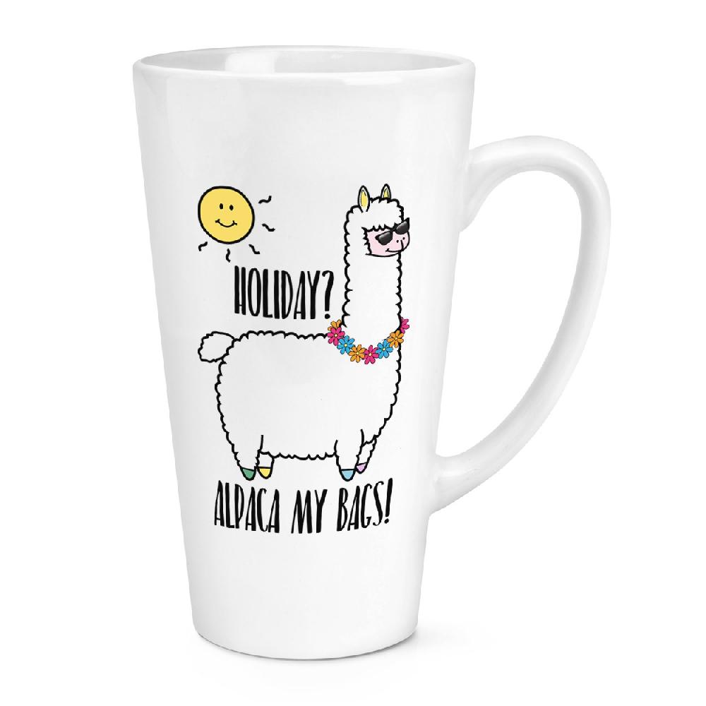 gift base Holiday Alpaca My Bags 17oz Large Latte Mug Cup