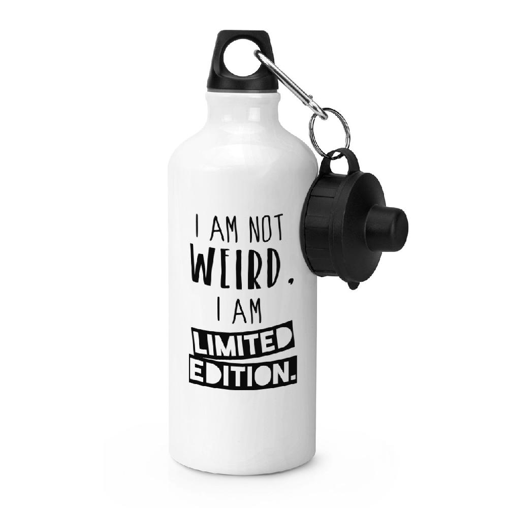 gift base I Am Not Weird I Am Limited Edition Sports Bottle