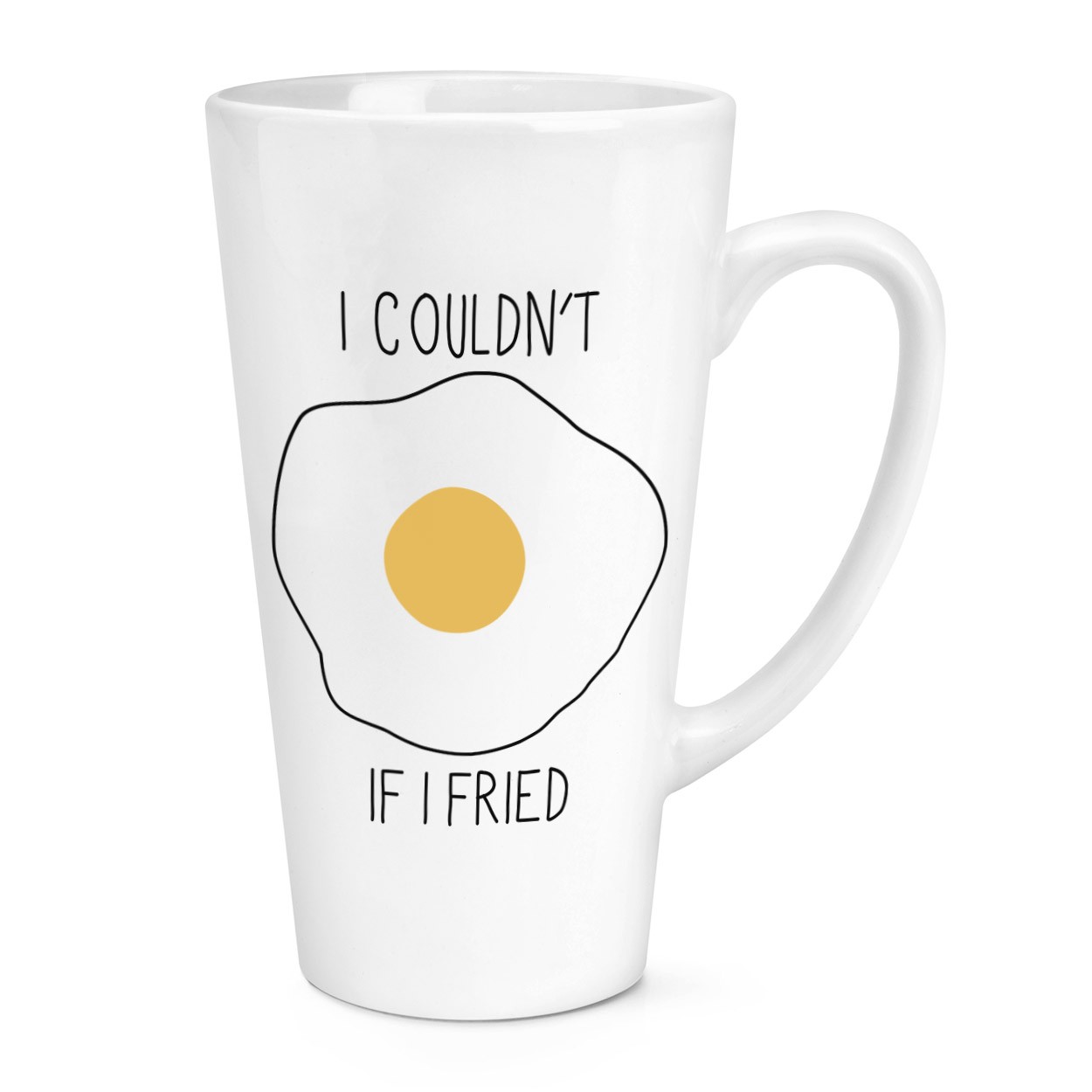 gift base I Couldn't If I Fried 17oz Large Latte Mug Cup