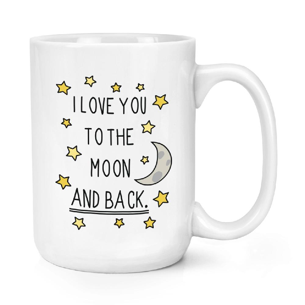 gift base I Love You To The Moon And Back 15oz Large Mug Cup