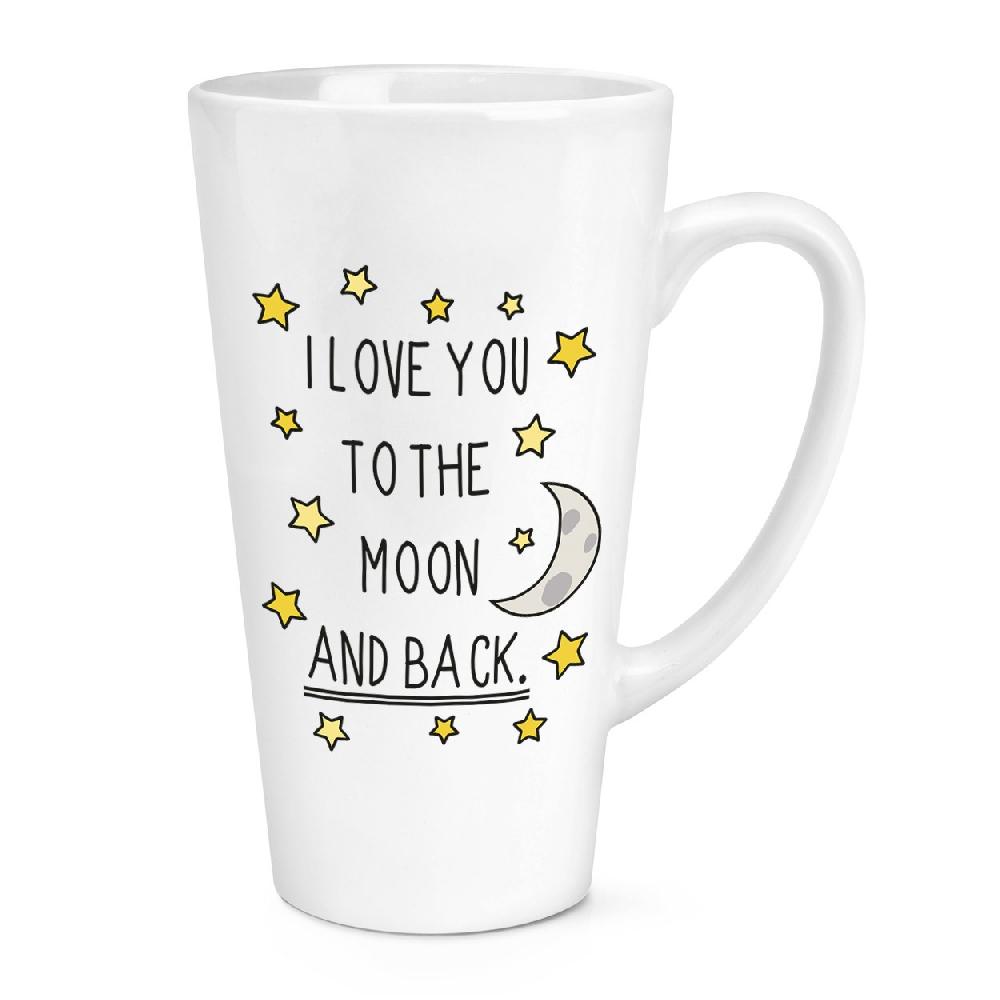 gift base I Love You To The Moon And Back 17oz Large Latte Mug Cup