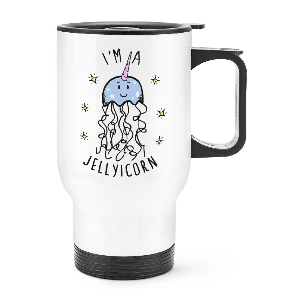 gift base I'm A Jellyicorn Travel Mug Cup With Handle
