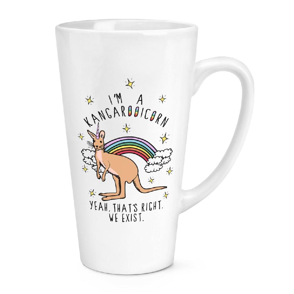gift base I'm A Kangarooicorn 17oz Large Latte Mug Cup