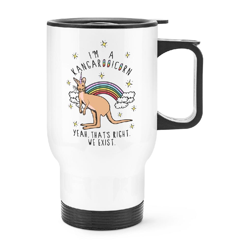 gift base I'm A Kangarooicorn Travel Mug Cup With Handle