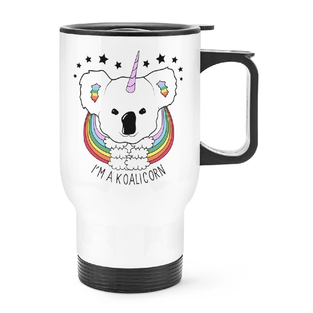 gift base I'm A Koalicorn Unicorn Travel Mug Cup With Handle