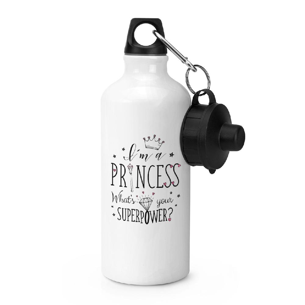 gift base I'm A Princess What's Your Superpower Sports Bottle