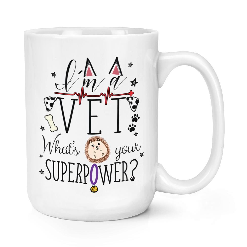 gift base I'm A Vet What's Your Superpower 15oz Large Mug Cup