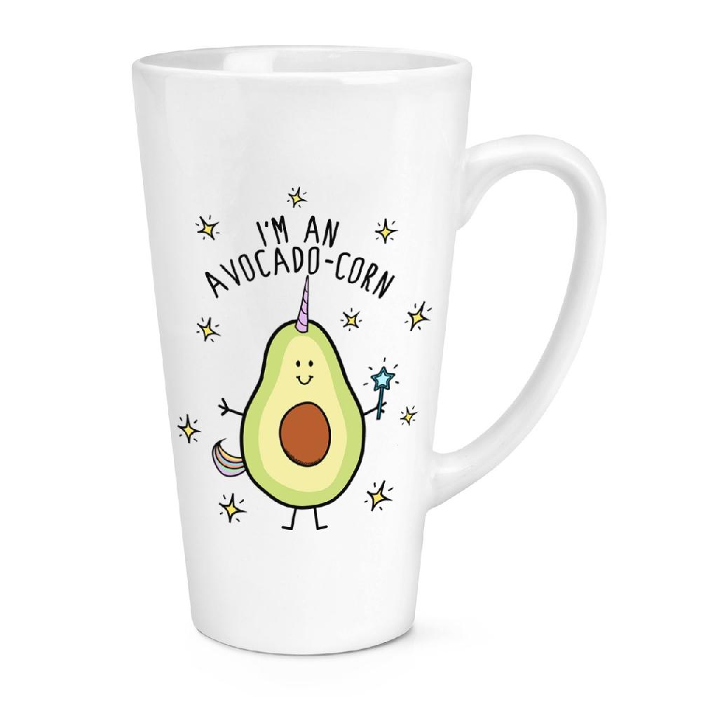 gift base I'm An Avocadocorn 17oz Large Latte Mug Cup