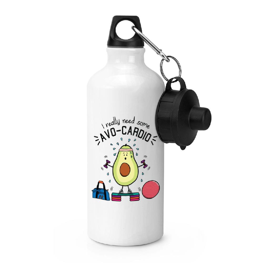 gift base I Really Need Some Avocardio Sports Bottle