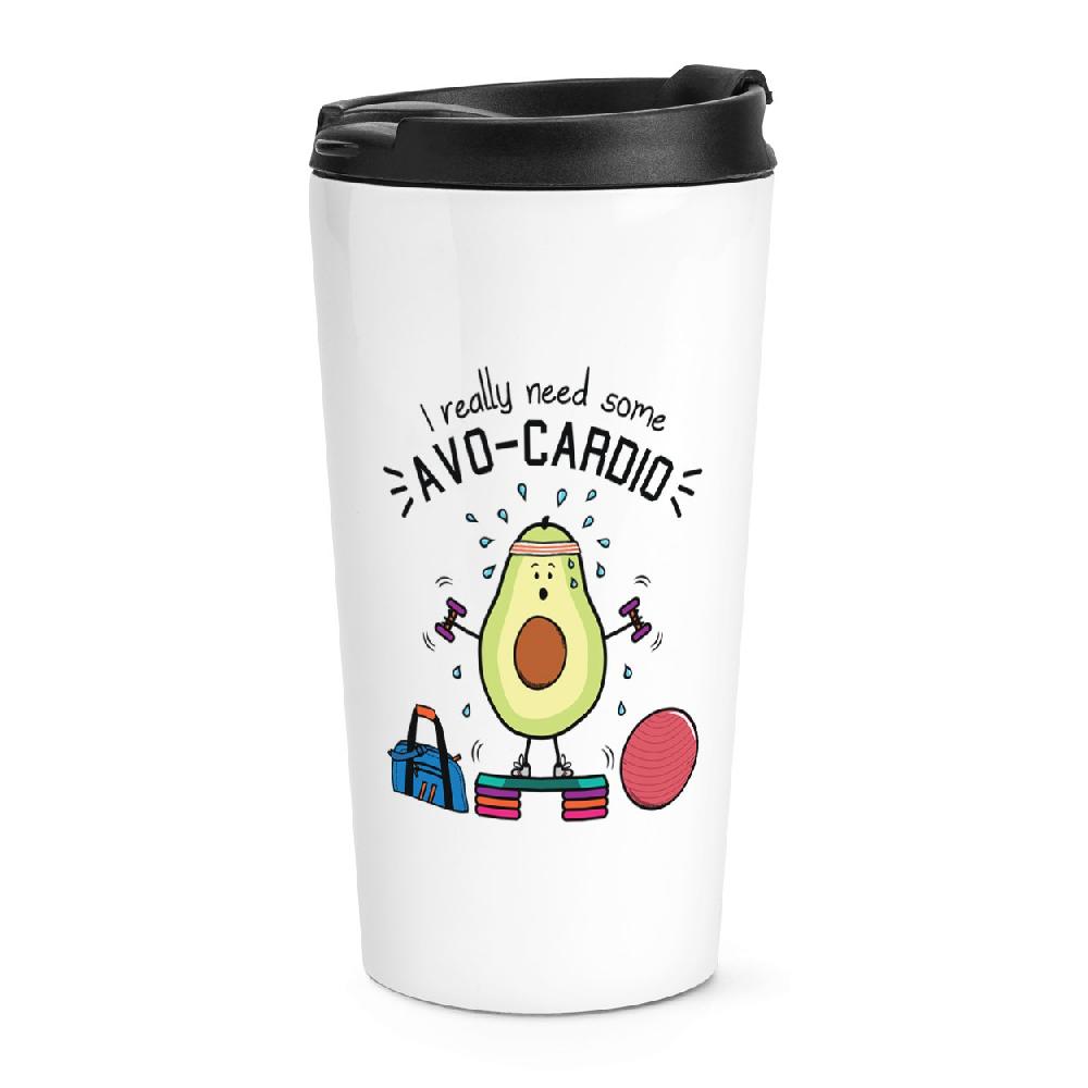 gift base I Really Need Some Avocardio Travel Mug Cup
