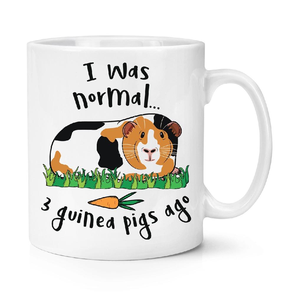 gift base I Was Normal 3 Guinea Pigs Ago 10oz Mug Cup
