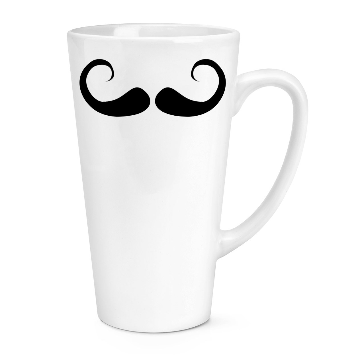 gift base Imperial Moustache 17oz Large Latte Mug Cup