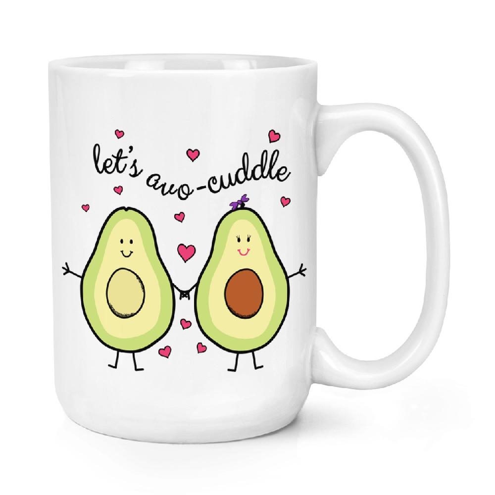 gift base Let's Avocuddle Avocado 15oz Large Mug Cup