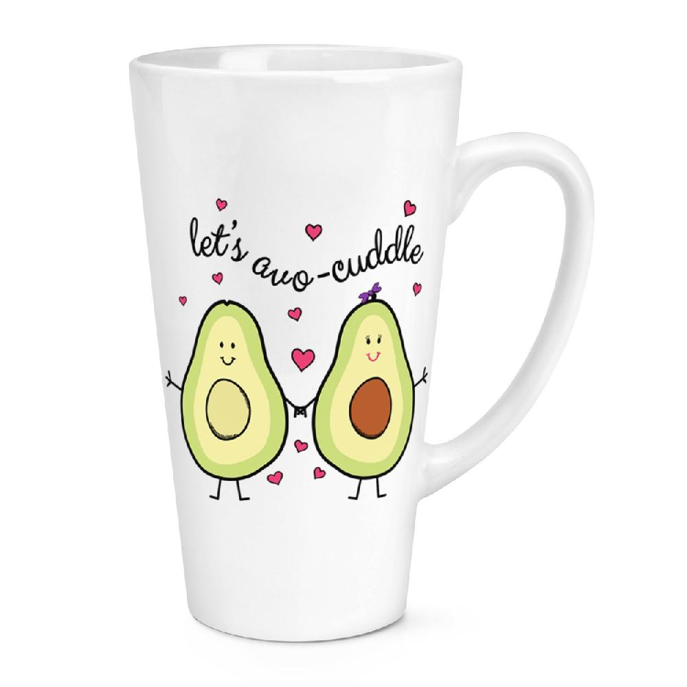 gift base Let's Avocuddle Avocado 17oz Large Latte Mug Cup