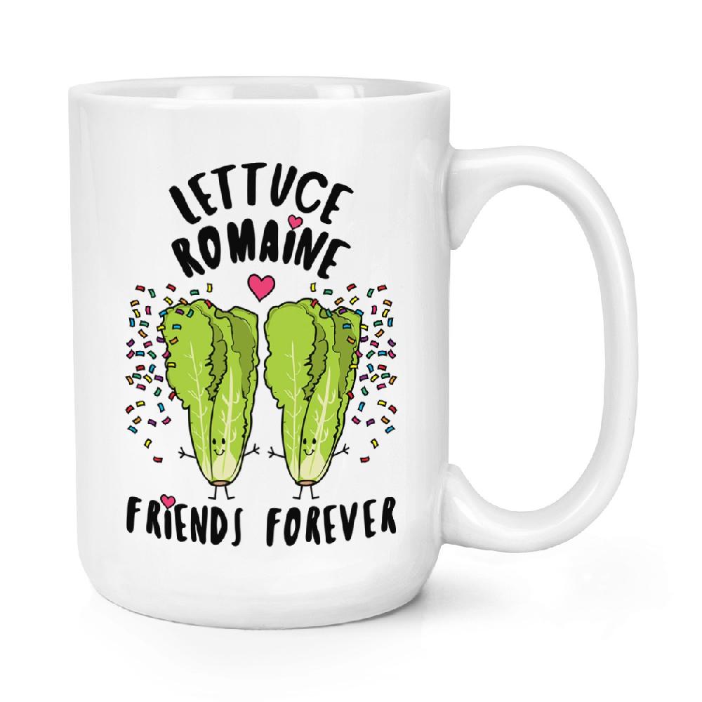 gift base Lettuce Romaine Friends Forever 15oz Large Mug Cup