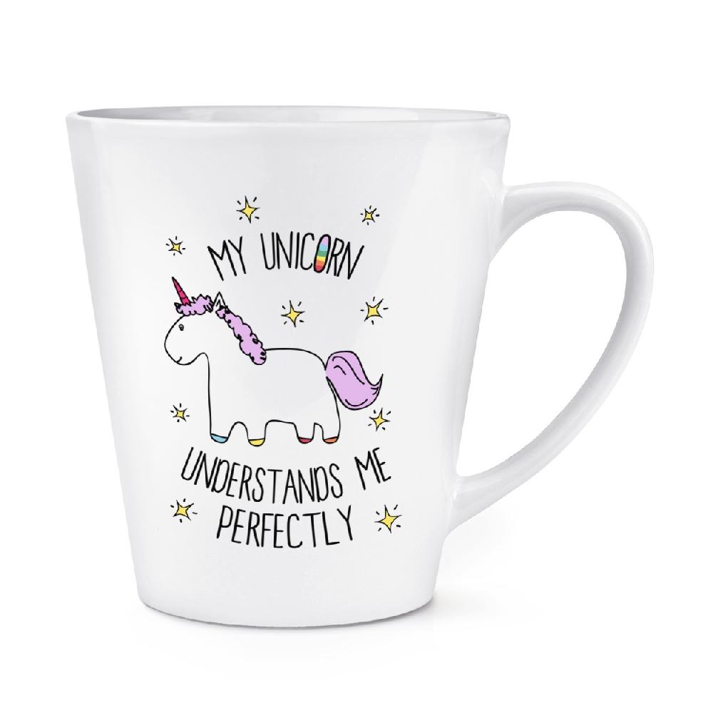 gift base Lila My Unicorn Understands Me 12oz Latte Mug Cup